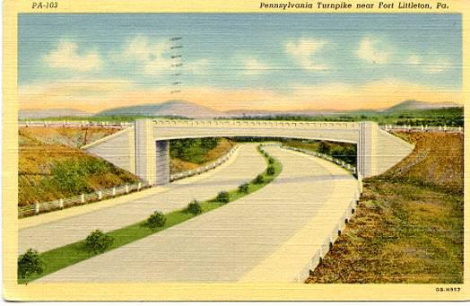 PA - Pennsylvania Turnpike  Near Fort Littleton