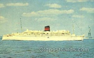 Q.T.E.V. Queen of Bermuda Ship Shps, Ocean Liners, Unused 