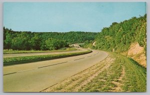 Missouri~Route 66~Winding Through The Ozarks~Scenic Cross-Country Highway~1950s