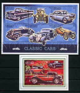 008850 CLASSIC CAR set+S/S GRENADINES #8850