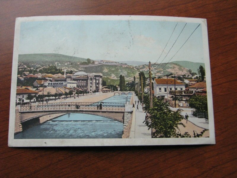 Bosnia Herzegovina Postcard 1910 Postmark Switzerland Swiss Postage Due Stamp