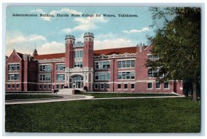 c1910 Administration Building Florida State College Tallahassee FL Postcard