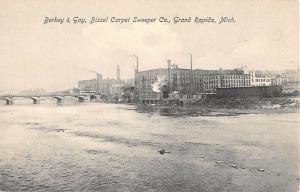 Bissel Carpet Sweeper Factory Berkey Gay Grand Rapids Michigan 1907c postcard