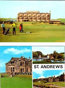 2~Postcard  St Andrews, Scotland OLD COURSE HOTEL ~ ROYAL & ANCIENT GOLF CLUB