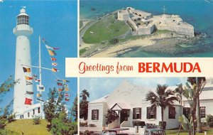 Gibbs Hill Lighthouse, Fort St. Catherine, Aquarium and Museum Bermuda 1977 