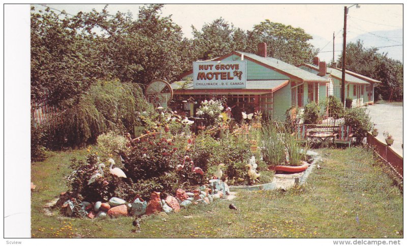 Welcome to Nut Grove Motel,  Chilliwack,  B.C.,  Canada,  40-60s