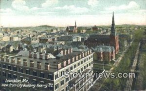 City Bldg in Lewiston, Maine