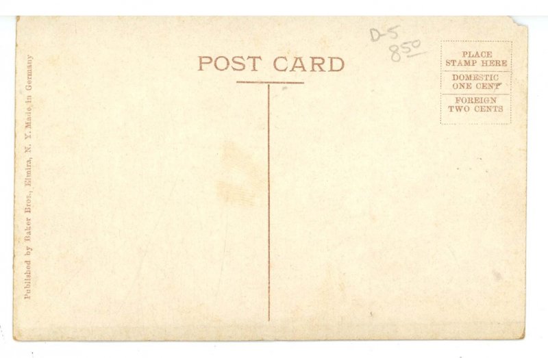 NY - Corning. Corning Glass Works   (corner damage)