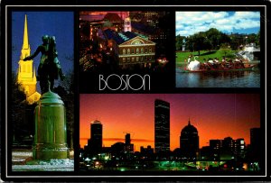 Massachusetts Boston Multi View 1986