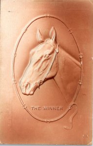 Horses The Winner Embossed