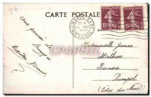 Old Postcard Limoges L & # 39Abbessaille