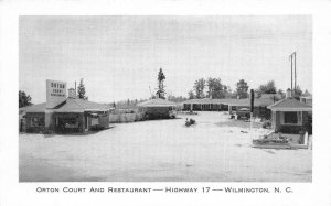 Wilmington North Carolina Orton Court & Restaurant Photo Print PC U7078