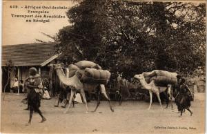 CPA Fortier 459 Transport es Arachides au Sénégal SÉNÉGAL (670662)