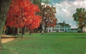 Vintage Postcard George Washington Mansion House West Front Mount Vernon VA