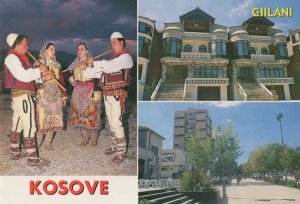 Musicians at Gjilani Kosove Serbia Rare Postcard