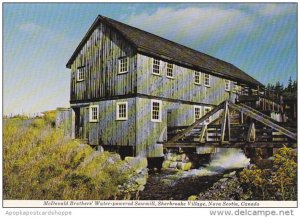 Canada McDonald Brothers' Water-Powered Sawmill Sherbrooke Village Nova ...