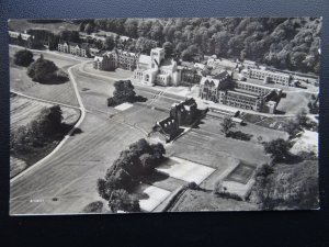 Yorkshire Aerial View AMPLEFORTH ABBEY & COLLEGE c1950s RP Postcard by Aerofilms