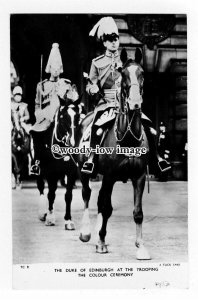 r2385 - Duke of Edinburgh at the Trooping of Colour Ceremony - postcard - Tuck's