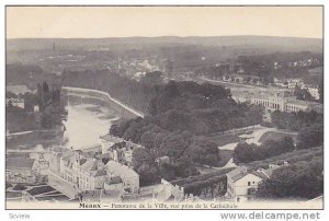 Panorama De La Ville, Vue Prise De La Cathedrale, Meaux (Seine et Marne), Fra...