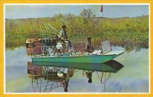 Florida Everglades Airboat Ride Miccosukee Indian