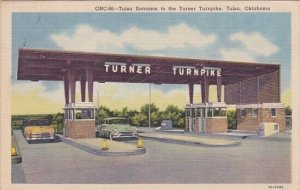 Tulsa Entrance To The Turner Turnpike Tulsa Oklahoma 1956