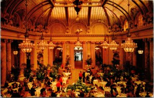 Vtg 1970 Garden Court Sheraton Palace Hotel San Francisco California CA Postcard