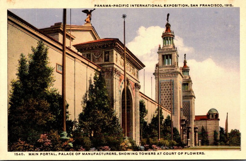 California San Francisco Panama-Pacific International Expo Main Poortal Palac...