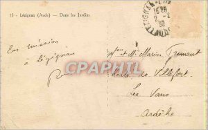 Postcard Modern Lezignan (Aude) In the Gardens