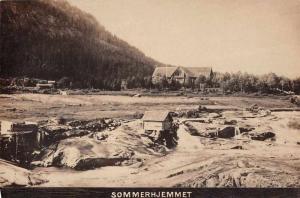 Sommerhjemmet Norway Scenic View Real Photo Antique Non-PC Back J62661