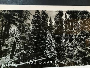 Postcard RPPC Scene near Hot Sulpher Springs, CO.   T5