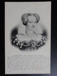 MARGARET OF FRANCE French Historical Royalty c1920 Levy & Neurdein Reunis No.20