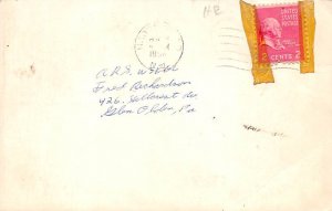 K2EWR Haddonfield, NJ, USA QSL 1954 