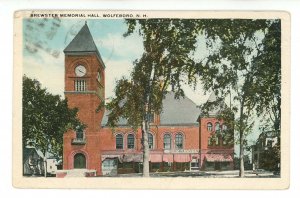 NH - Wolfeboro. Brewster Memorial Hall