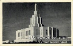 LDS Temple - Idaho Falls , Idaho ID