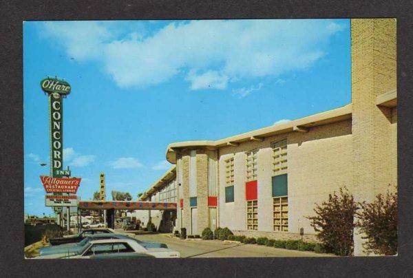 IL O'Hare Concord Motor Inn Motel DES PLAINES ILLINOIS