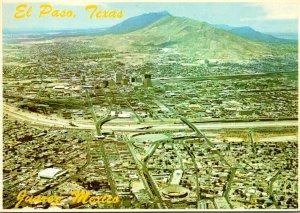 Texas El Paso Aerial View