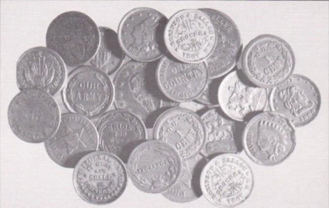Civil War Tokens Coins