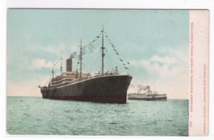 Steamer Minnesota Puget Sound Washington 1905c postcard