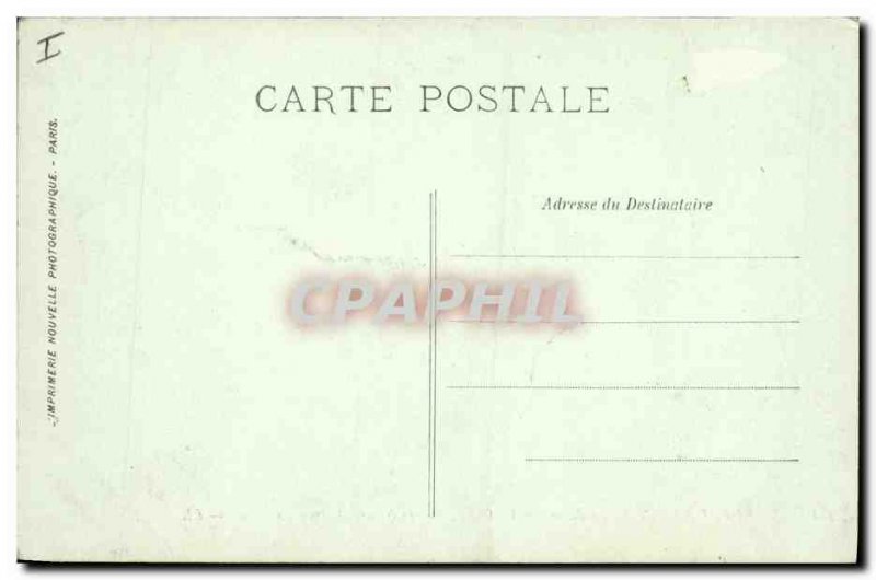 Postcard Old Bordeaux Parc Bordelais The inner grid view and Avenue Carnot