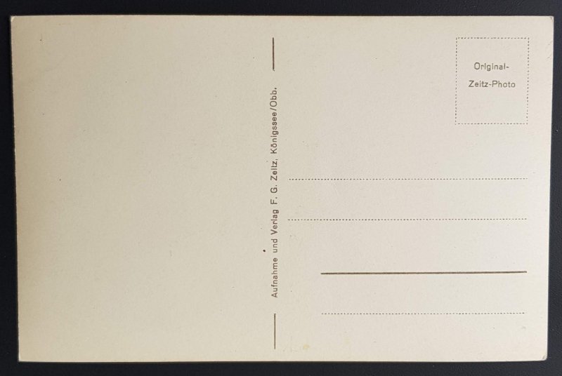 German Empire Third 3rd Reich Era Original Postcard Motor Race Nurburgring