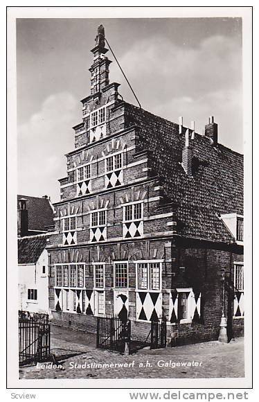 RP, Stadstimmerwef a. h. Galgewater, Leiden (South Holland), Netherlands, 192...