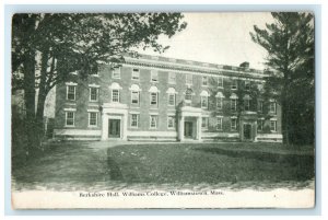 c1910s Berkshire Hall, Williams College, Williamstown Massachusetts MA Postcard