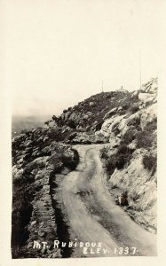 LP71 RIVERSIDE California RP Postcard Mt. Rubidoux