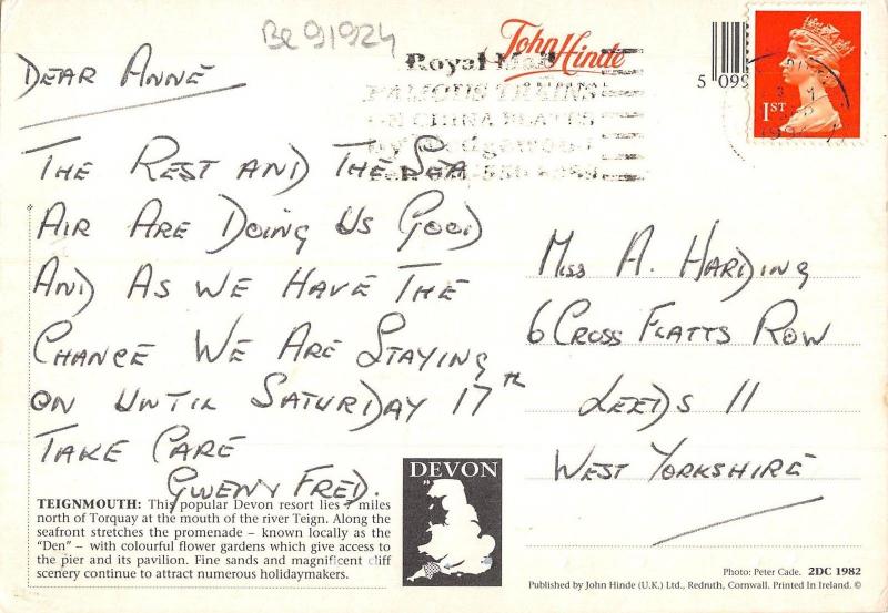 BR91924 teignmouth devon   uk