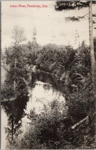 Indian River Pembroke Ontario ON #52 Grigg's Postcard G96