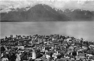 B94608 montreux alpes de la savoie  real photo switzerland