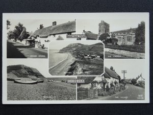 Dorset (2) CHIDEOCK 5 Image Multiview c1930s RP Postcard by Frith