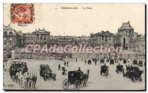 Postcard Old Versailles Palace