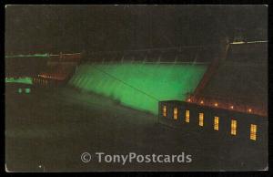 Grand Coulee Dam At Night