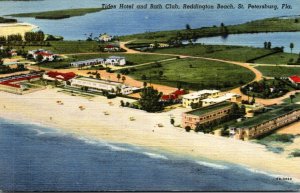 Florida St Petersburg Tides Hotel & Bath Club Reddington Beach Curteich